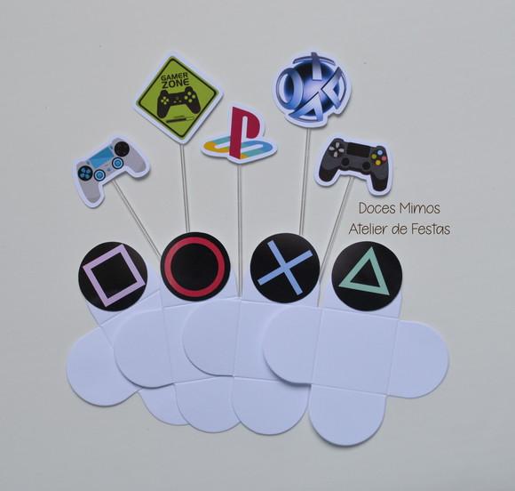 Playstation Forminhas + Toppers