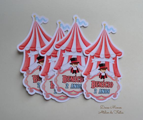 Aplique Tubete Circo