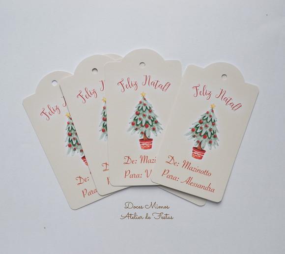 Tag Natalina Personalizada