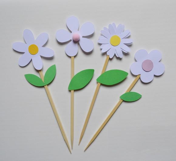 Topo de Bolo Flores