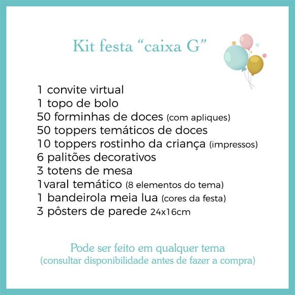 Kit Festa G - Feito em Qualquer Tema