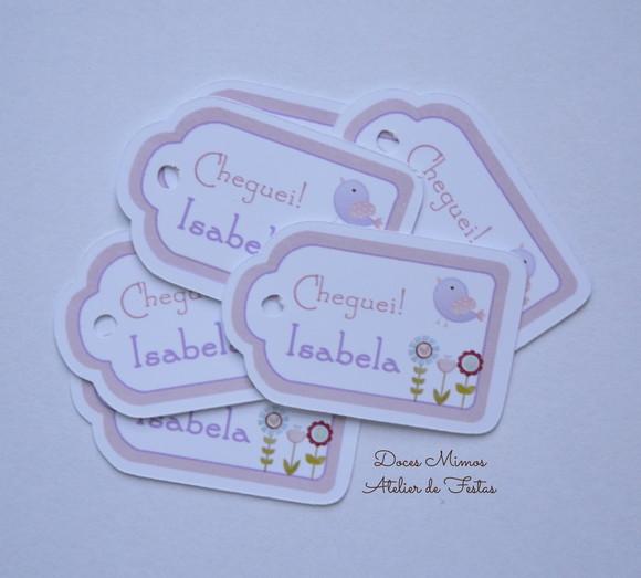 Tag Lembrancinha Personalizada Maternidade | Baby e Delicada
