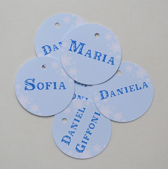 Tag Personalizada Lembrancinha Frozen | Elsa e Anna Festa