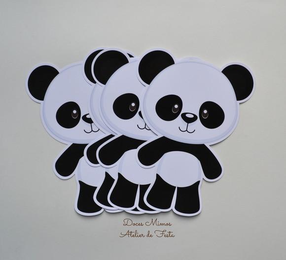 Apliques Panda 15cm