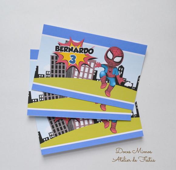 Adesivo Bolha de Sabão Homem Aranha