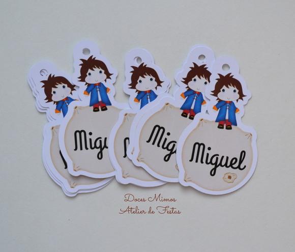 Tag Lembrancinha Pequeno Príncipe Personalizada | Festa Infantil