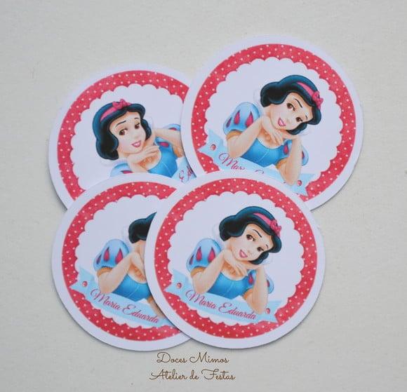 Adesivo Branca de Neve