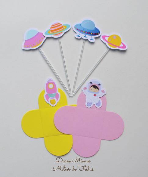 Astronauta Forminhas + Toppers