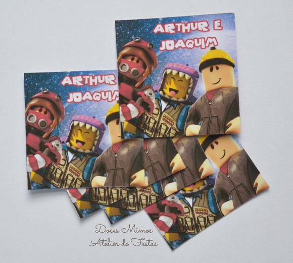 Adesivo Roblox 4cm