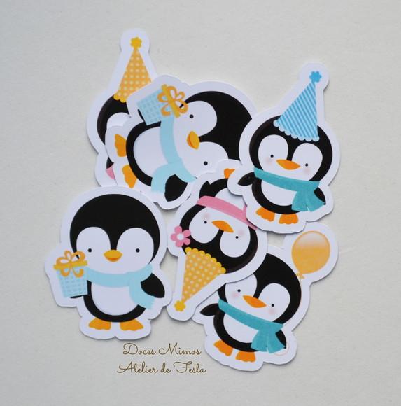Apliques Pinguim