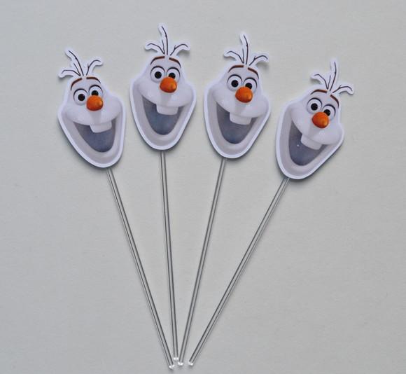 Topper para Doces Olaf - Frozen