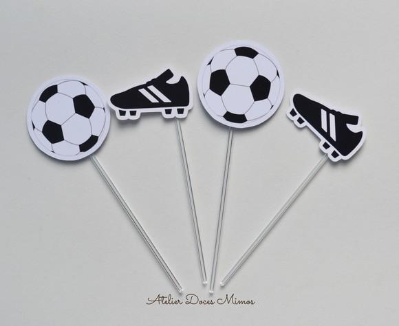 Topper de Doces Futebol