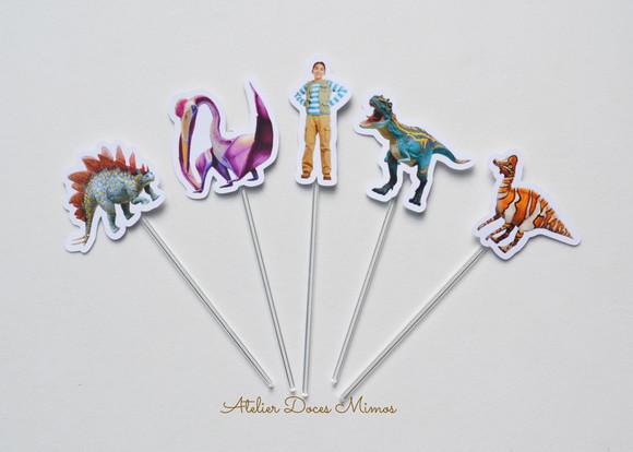 Topper p/ Doces Dino Dana