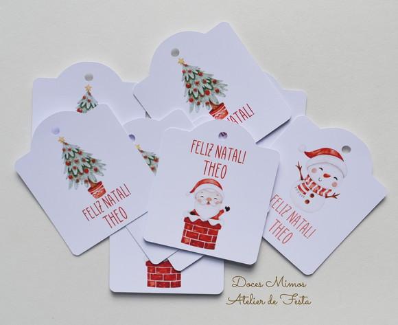 Tag Natalina Personalizada