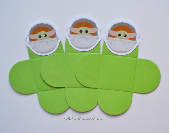 Forminhas Baby Yoda