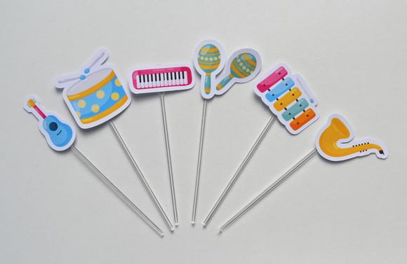 Topper p/ Doces Instrumentos Musicais