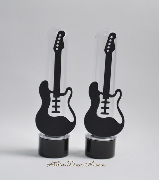 Tubete com Aplique Guitarra