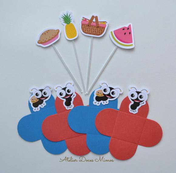 Picnic Forminhas + Toppers