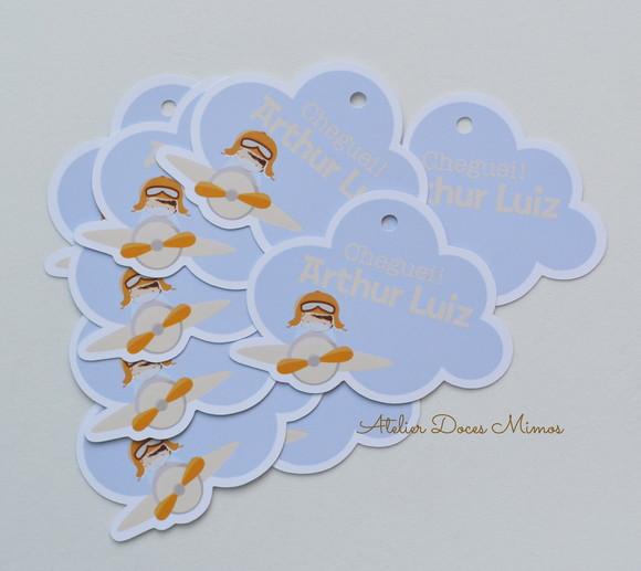 Tag Lembrancinha Personalizada Maternidade | Baby e Delicada