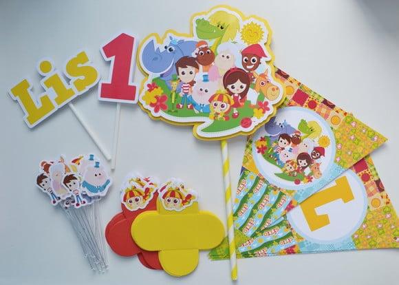 Kit Festa Sítio do Picapau Amarelo Personalizado Infantil