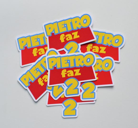 Aplique Tubete Toy Story