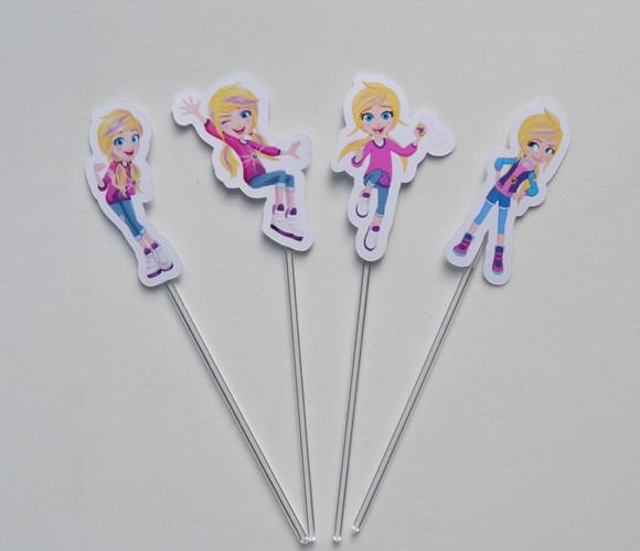 Topper de Doces Polly Pocket