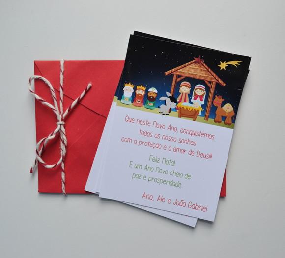 Cartão de Natal Personalizado