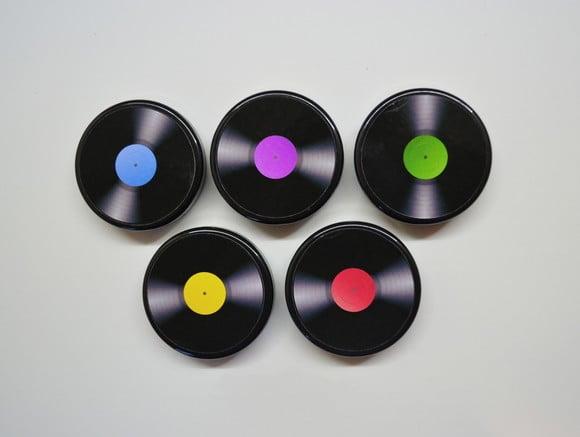 Latinha Disco de Vinil