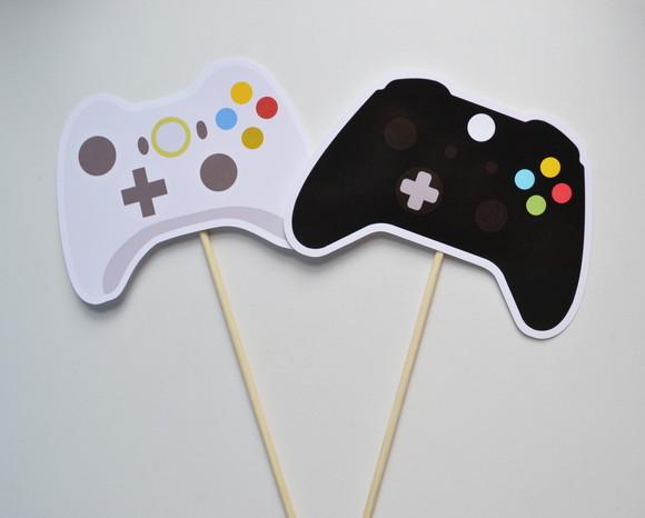 Palitões Decorativos Xbox - 10 Unidades