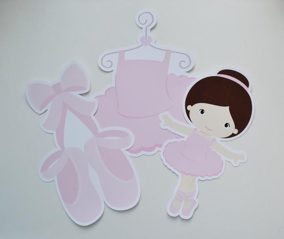 Apliques Bailarina 15cm