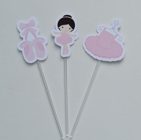 Topper para Doces Bailarina