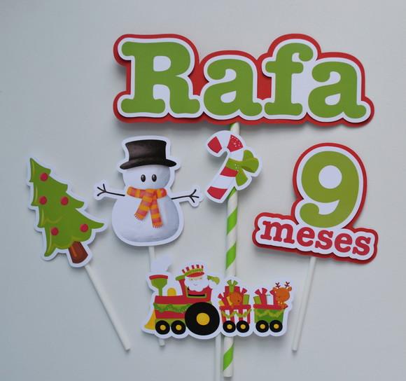 Topo de Bolo Natal