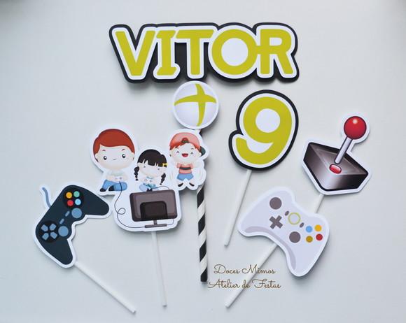 Topo de Bolo Video Game