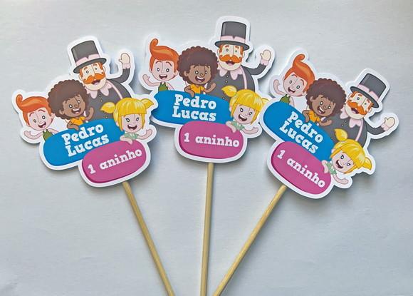 Palitões Decorativos Bita - 10 Unidades