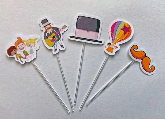 Topper de Doces Mundo Bita