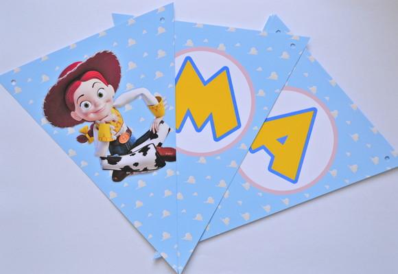 Bandeirolas Jessie - Toy Story