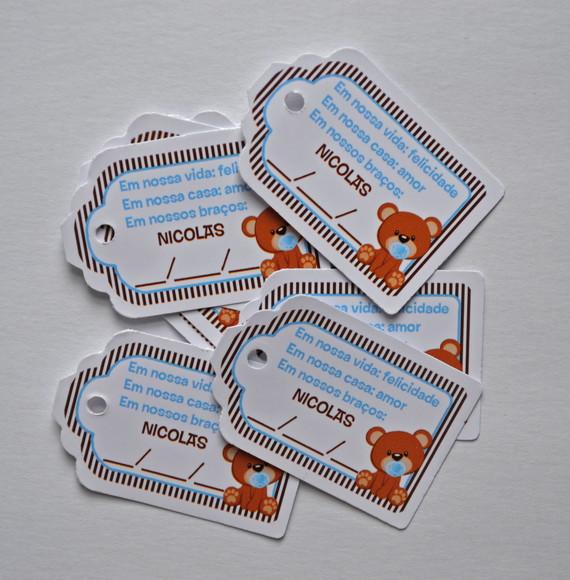 Tag Lembrancinha Personalizada Maternidade | Baby e Delicada