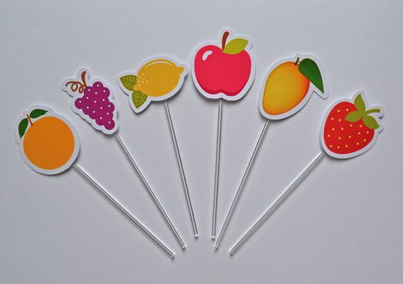 Topper de Doces Frutinhas