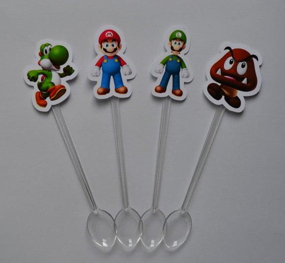 Colherzinha Super Mario Bros (20 Unid.)