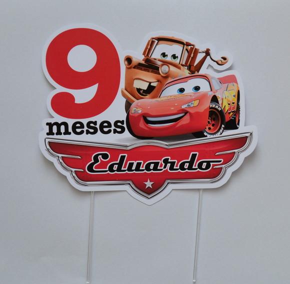 Topo de Bolo Carros