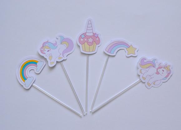 Topper de Doces Unicórnio