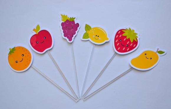 Topper de Doces Frutinhas