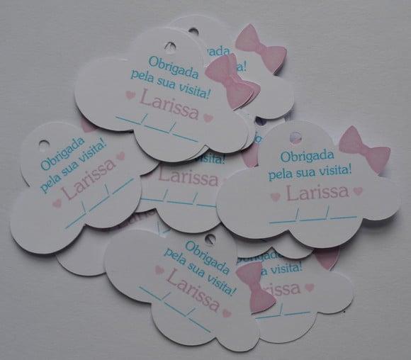 Tag Lembrancinha Personalizada Maternidade | Baby e Delicada