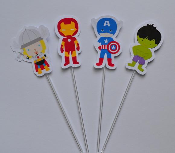 Topper de Doces Vingadores