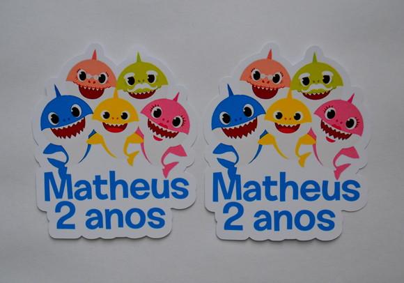 Aplique Tubete Baby Shark