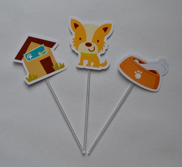 Topper de Doces Cachorrinho