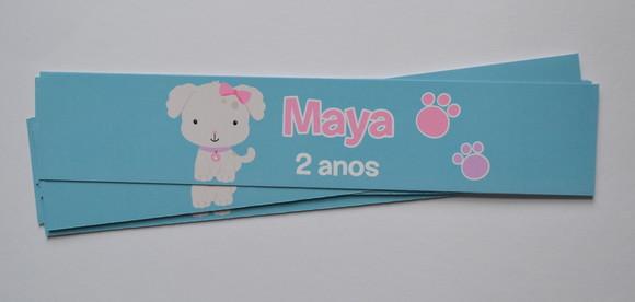 Adesivo para Água Cachorrinho