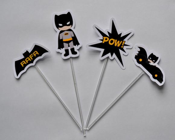 Topper de Doces Batman Baby