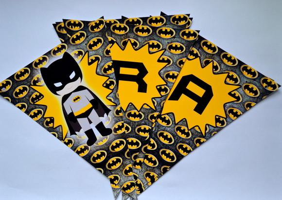 Bandeirolas Batman