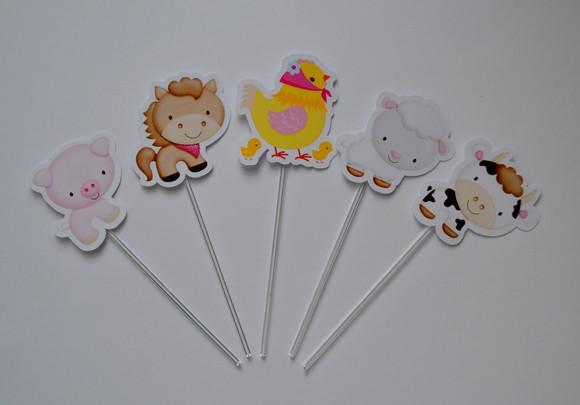 Topper de Doces Fazendinha